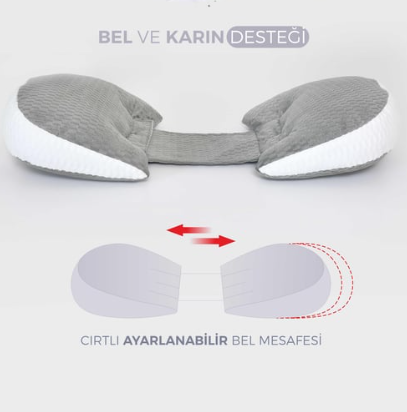 Bel Destekli Hamile Yastığı